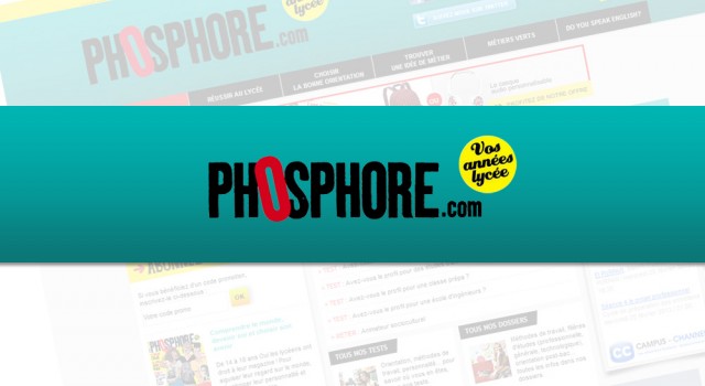 Phosphore magazine &#8211; Site web