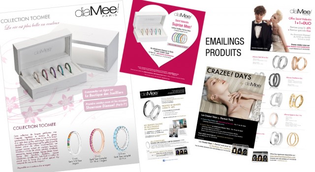 Diamee Paris &#8211; Emailings promotionnels