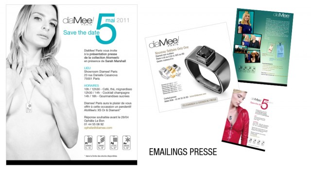 Diamee Paris &#8211; Emailings promotionnels