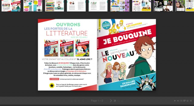 Bayard Jeunesse &#8211; Flipbooks