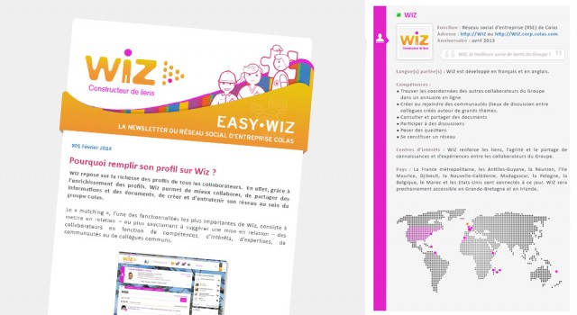 Colas Easy Wiz &#8211; Newsletter