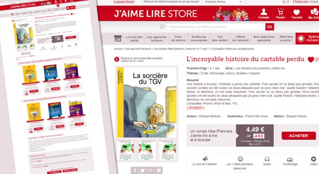 J&rsquo;aime Lire Store &#8211; Online shop