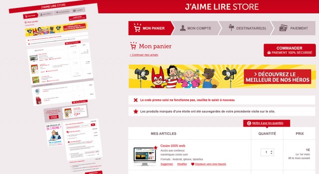 J&rsquo;aime Lire Store &#8211; Online shop