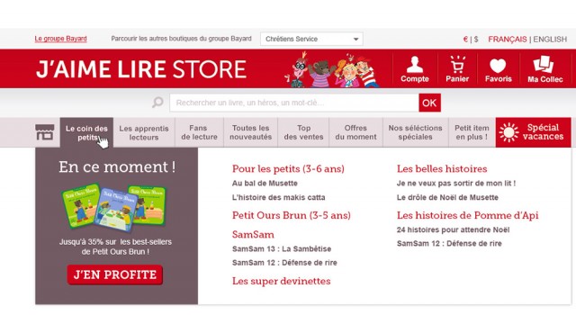 J&rsquo;aime Lire Store &#8211; Online shop