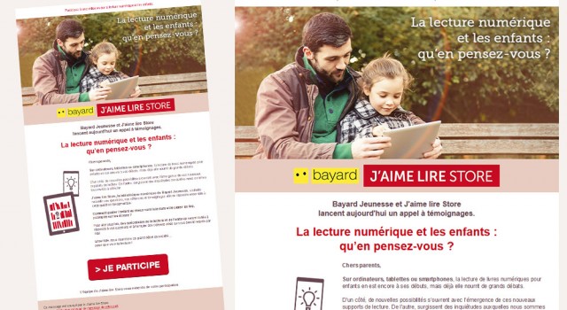 Bayard Jeunesse &#8211; Emailing