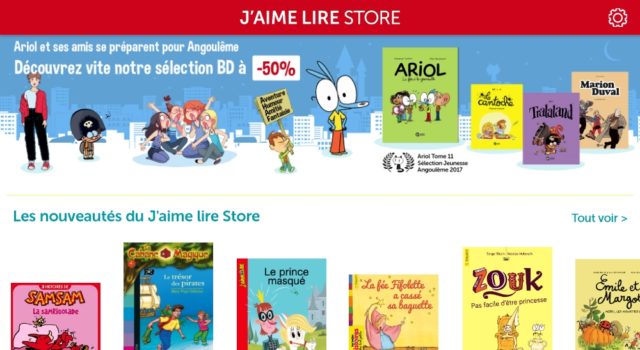 J&rsquo;aime lire Store App