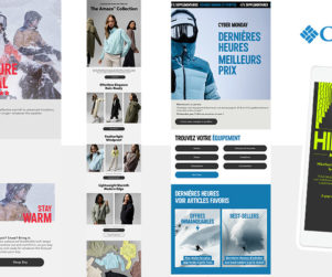 Columbia creation email marketing