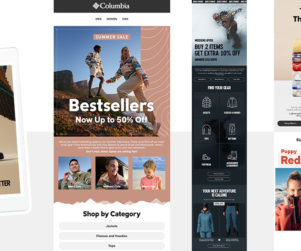 Columbia creation email marketing