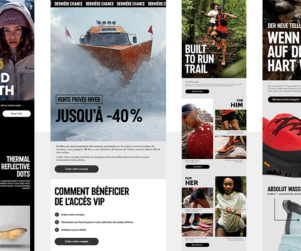 Columbia creation email marketing