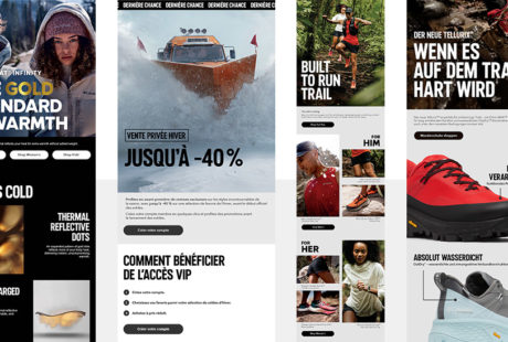 Columbia creation email marketing