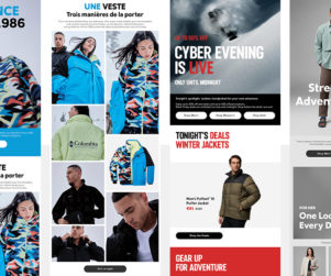 Columbia creation email marketing