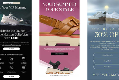 sorel design email marketing